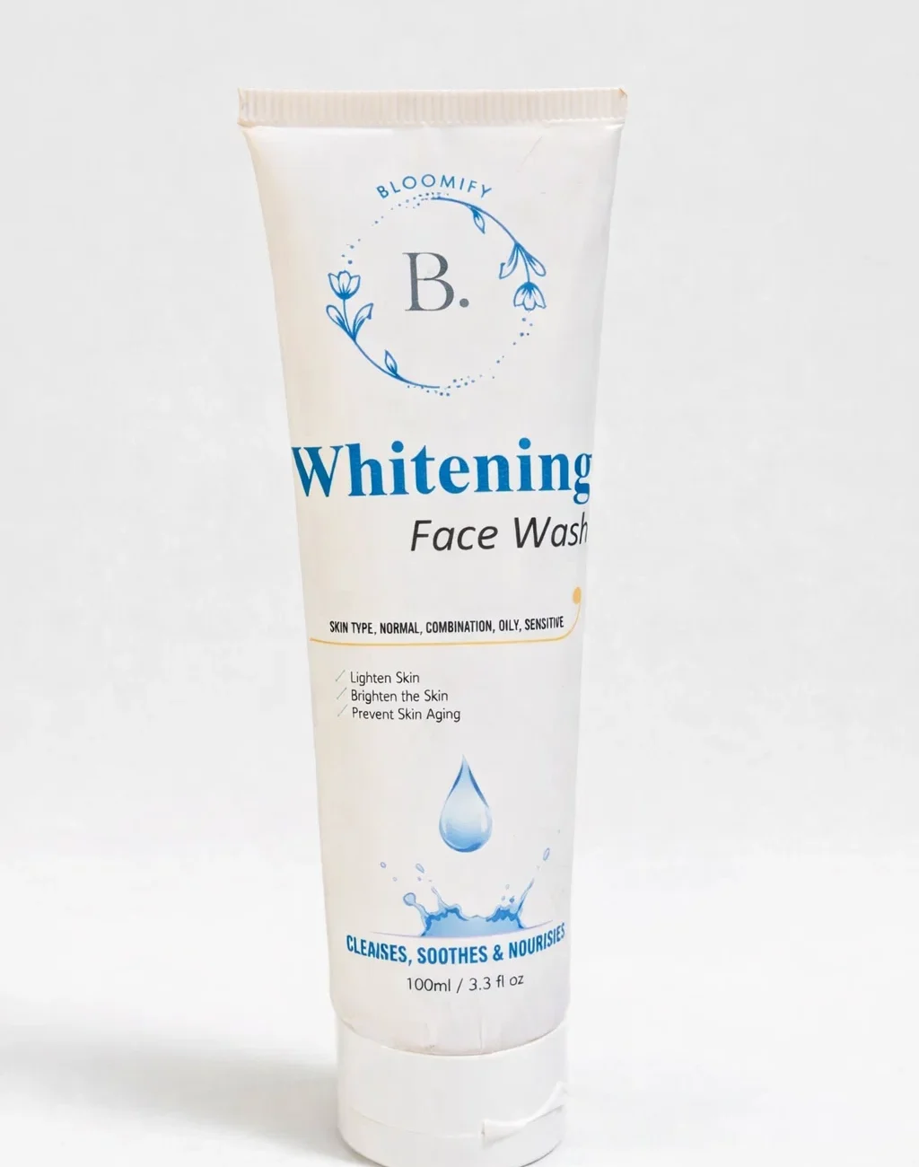 Bloomify Whitening Face Wash – Bright & Fresh Skin (100ml)