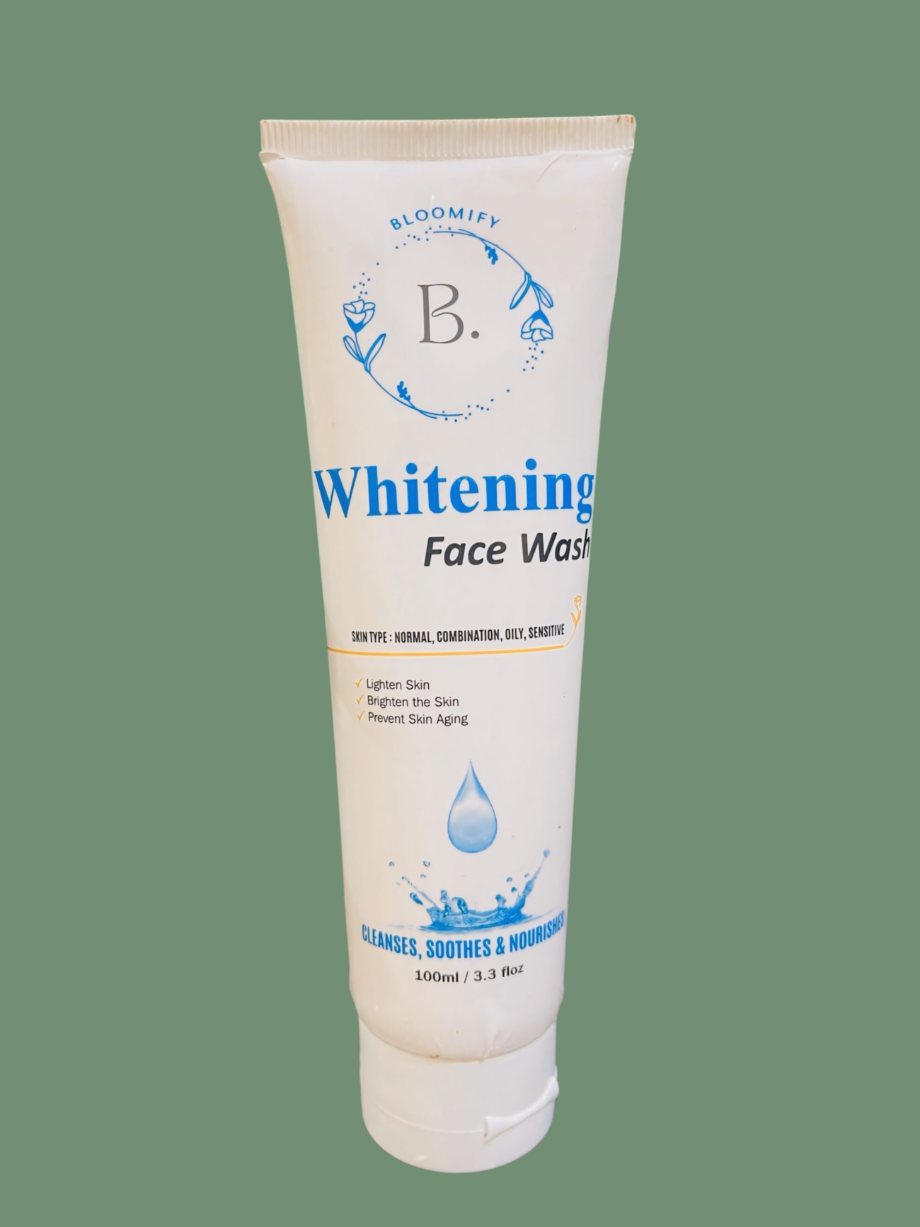 Bloomify Whitening Face Wash – Bright & Fresh Skin (100ml)