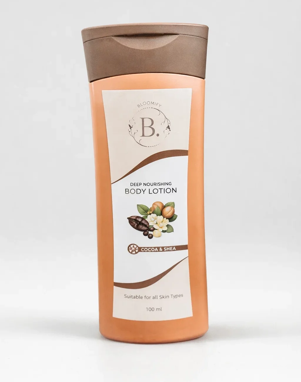 Bloomify Deep Nourishing Body Lotion – Cocoa & Shea (100ml)